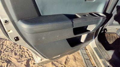 09-11 Pilot Driver Left Rear Door Trim Panel With Switches Back Gray/Blue Gr