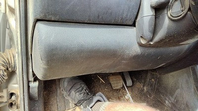 99-00 Cabrio Convertible Lower Dash Under Column Knee Bolster Trim Panel Black