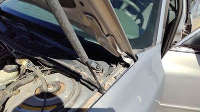 1999-02 Oldsmobile Intrigue Driver Left Hood Hinge Assembly Oem Silver 17U