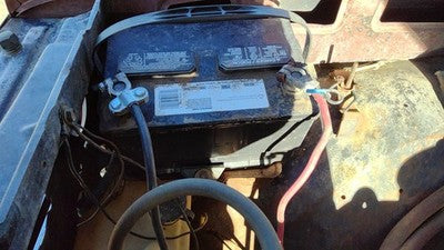 1983 Chevy K30 Complete Battery Box Mount Tray With Hold Down Oem 7.4L