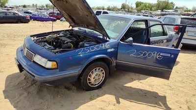 1994 Olds Cutlass Ciera Passenger Right Rear Brake Backing Plate Assembly Oem