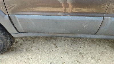 2005-2006 Mazda Tribute Driver Left Front Moulding From Door Trim Strip Gray Cx