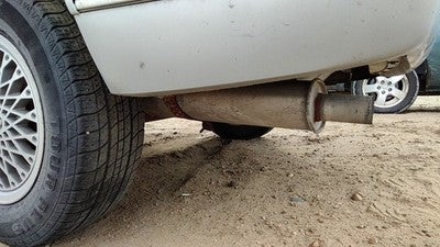 1989 Olds Cutlass Calais Rear Muffler With Exhaust Tip Oem