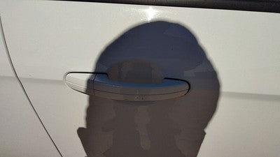 2012-2018 Ford Focus Passenger Right Front Outside Door Handle Oem White Yz