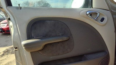 01-02 Pt Cruiser Driver Left Front Door Trim Panel With Master Switch Fl Taupe