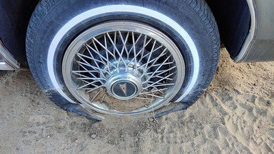1982-1986 Pontiac 6000 Set Of 4 Hubcaps Oem Wire Wheel Covers 10023892