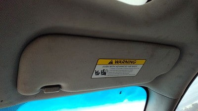 2011-16 Kia Optima Sx Passenger Right Sun Visor Oem Black Va 852022T520up