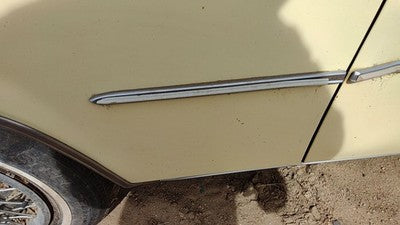 1980 Cadillac Deville Driver Left Moulding From Fender Oem Trim Strip