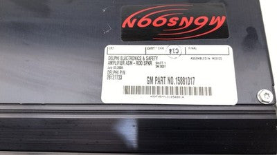 2006-2009 Pontiac G6 Convertible Stock Stereo Amplifier Oem Monsoon 15881017