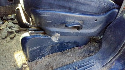 2001 Dodge Caravan Driver Left Side Seat Trim Panel Oem Blue
