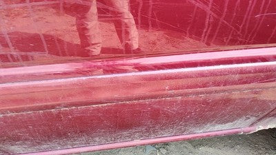 Chevy Venture Driver Left Rear Moulding From Door Oem Back Trim Strip Red 72U