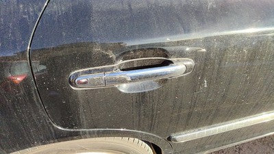 2001-2005 Hyundai Xg350 Passenger Right Rear Outside Door Handle Oem Back Black