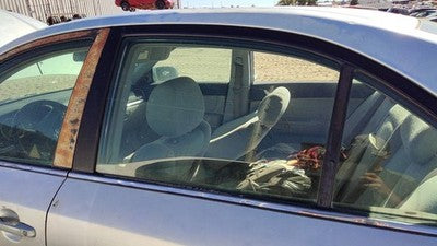 2006-2010 Hyundai Sonata Driver Left Rear Side Window Door Glass Oem Back