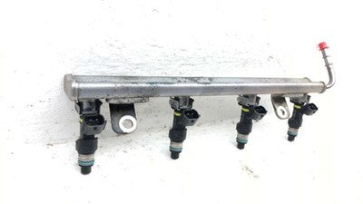 2007-2012 Nissan Sentra Sr Complete Fuel Rail With Injectors Set Loaded Oem 2.0L
