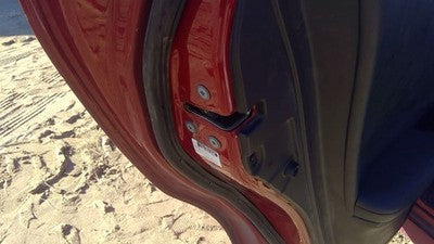 10-12 Lexus Hs250h Hybrid Driver Left Rear Door Latch With Rods/Cables Oem Back