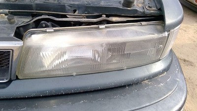 89-92 Galant Vr-4 Driver Left Head Light Front Lamp With Bracket Cracked