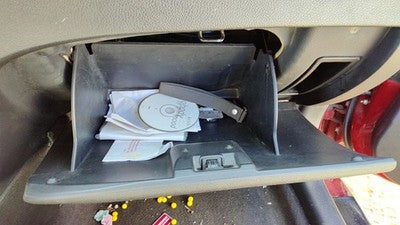 2010-2012 Ford Fusion Glove Box Assembly Complete Door With Latch Oem Black Dw