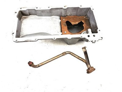 1999-2006 Sierra 2500 Hd Engine Oil Pan With Pickup Tube Oem 6.0L 12579273