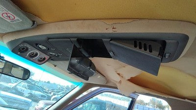 1994 Chevy Suburban Center Overhead Console Oem Dome Light Map Lamp Cubby Tan