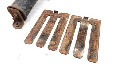 1974-1977 Olds Cutlass Coupe Rear Bumper Mount Shocks Set Only Brackets Oem