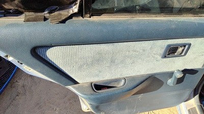1989 Honda Civic Driver Left Rear Door Trim Panel Manual Windowsback Blue Sedan