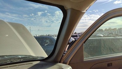 2004 Silverado 1500 Passenger Right A Pillar Trim Windshield Post Panel 52D Tan