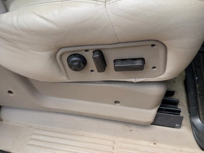 01 Suburban Passenger Right Side Power Seat Switch With Trim Panel Oem Tan 52I