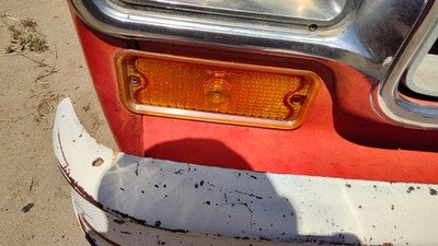 1973-1980 Chevy Silverado K10 Front Lower Grille Filler Trim Oem Orange 06270858