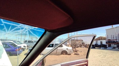 1989 Buick Century Passenger Right A Pillar Trim Windshield Post Panel Oem Red