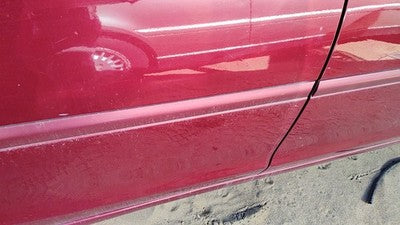 02-06 Camry Pass RH Rear Door Moulding Trim Salsa Red 3Q3