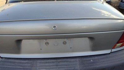 1996-1999 Saturn Sl1 License Plate Trim Surround Panel Tail Trunk Finish Silver
