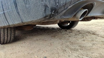 2006-2012 Ford Fusion Driver Left Rear Muffler With Exhaust Tip Oem 3.0L