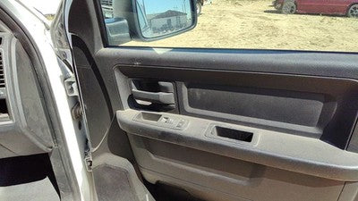 2013-23 Dodge Ram 1500 Passenger Right Front Door Trim Panel With Switches Black