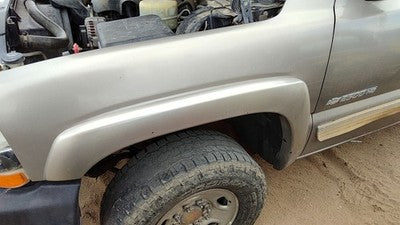 1999-2002 Chevy Silverado 2500 Driver Left Front Fender Oem Pewter 11U 19168844