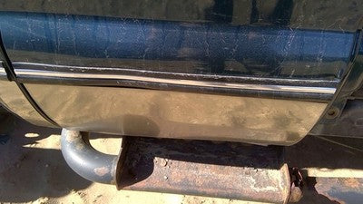 1999 F250 Super Duty Passenger Right Rear Moulding From Door Oem Back Trim Strip