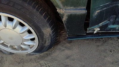 1996 Olds 88 Driver Left Moulding From Fender Oem Trim Strip Green