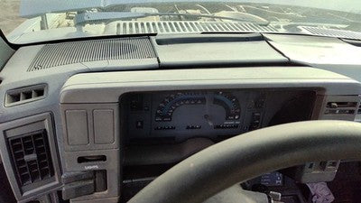 1986-1993 Chevy S10 Pickup Trim Bezel Around Speedometer Oem Dash Surround Panel