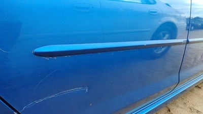 04-06 3 Passenger Right Rear Moulding From Door Back Trim Strip 27B Winning Blue