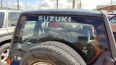 1989-1998 Suzuki Sidekick Back Glass Rear Window Oem 8457561A60