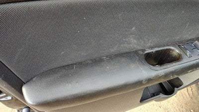 10-12 Fusion Driver Left Front Door Trim Panel With Master Switch Charcoal Dw