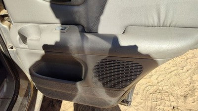 98-01 Bravada Passenger Right Rear Door Trim Panel With Switches Back Pewter 922