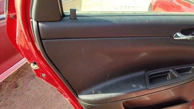 09-16 Chevy Impala Driver Left Rear Door Trim Panel With Switches Back Ebony 19C