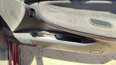 1995 Honda Accord Passenger Right Front Door Trim Panel With Switches Gray