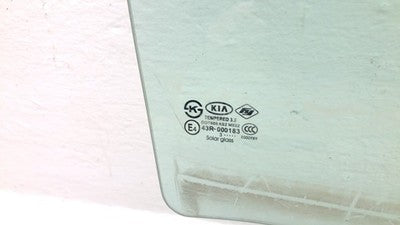 2014-2018 Kia Forte Passenger Right Rear Side Window Door Glass Oem Back