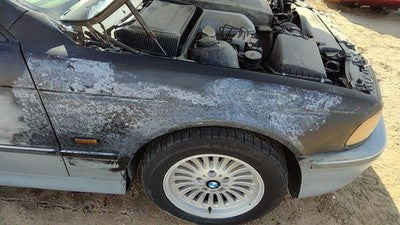 1997-2002 Bmw 540I Passenger Right Front Fender Oem Black 41358162134