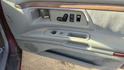 1996 Olds 88 Passenger Right Front Door Trim Panel With Switches Gray