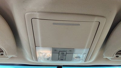 2008 Lincoln Navigator Center Overhead Console Oem Dome Light Map Lamp Cubby Tan