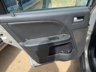05-07 Fivehundred Driver Left Rear Door Trim Panel With Switches Back Black Hw