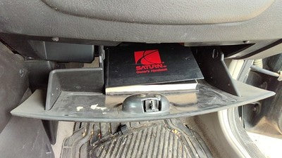 1996-1998 Saturn Sl1 Glove Box Assembly Complete Door With Latch Oem Gray