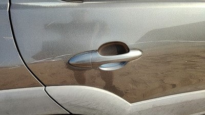 2001-06 Mazda Tribute Passenger Right Rear Outside Door Handle Oem Back Gray Cx